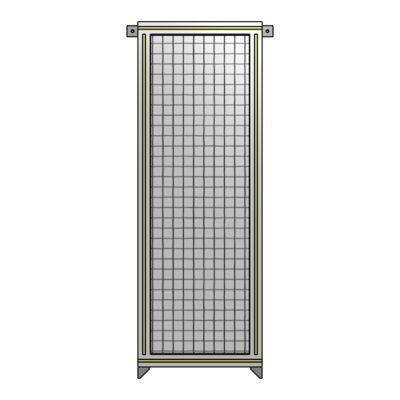 SINGLE PANEL-NO LEGS WITH TIE PLATES AND ANGLE 1400MM X 450MM  1&quot; MESH, AS A KIT