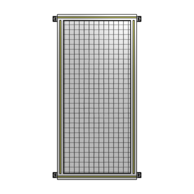 SINGLE PANEL-NO LEGS WITH HINGES 1400MM X 600MM  1&quot; MESH, FULLY ASSEMBLED