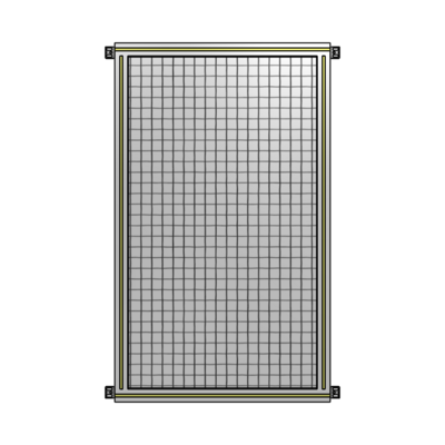SINGLE PANEL-NO LEGS WITH HINGES 1400MM X 750MM  1&quot; MESH, AS A KIT
