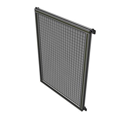 A4-1400-0900-0150-HYMZA SINGLE PANEL-NO LEGS WITH HINGES 1400MM X 900MM  1" MESH, FULLY ASSEMBLED
