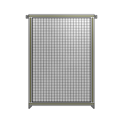 SINGLE PANEL-NO LEGS WITH TIE PLATES AND ANGLE 1400MM X 900MM  1&quot; MESH, AS A KIT