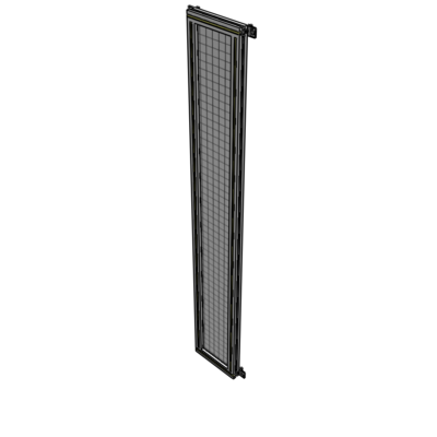 A4-2135-0300-0150-HYMZK SINGLE PANEL-NO LEGS WITH HINGES 2135MM X 300MM  1" MESH, AS A KIT