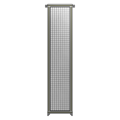 SINGLE PANEL-NO LEGS WITH TIE PLATES AND ANGLE 2135MM X 450MM  1&quot; MESH, AS A KIT