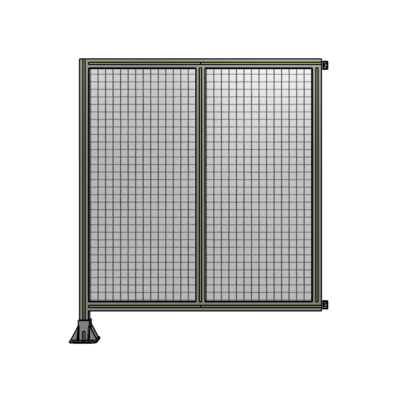 B1-1400-1200-0150-HYMFK DOUBLE PANEL-LEG ON LEFT, HINGE ON RIGHT 1400MM X 1200MM 1" MESH, AS A KIT
