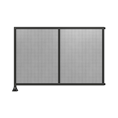 DOUBLE PANEL-LEG ON LEFT, HINGE ON RIGHT 1700MM X 2400MM  1" MESH, AS A KIT