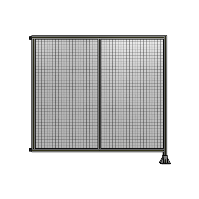 DOUBLE PANEL-LEG ON RIGHT, HINGE ON LEFT 1700MM X 1800MM  1&quot; MESH, AS A KIT