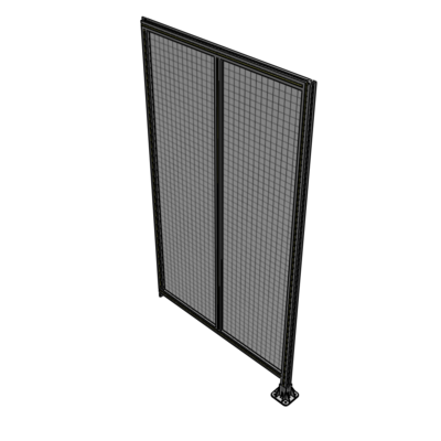 B2-2135-1200-0150-TYMFA DOUBLE PANEL-LEG ON RIGHT, TIE PLATE AND ANGLE ON LEFT 2135MM X 1200MM 1" MESH, AS A KIT