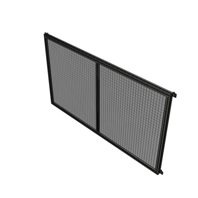 B4-1400-2200-0150-HYMZK DOUBLE PANEL-NO LEGS, HINGE CONNECTORS 1400MM X 2200MM 1" MESH, AS A KIT