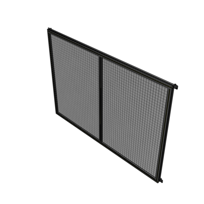 B4-1700-2200-0150-HYMZA DOUBLE PANEL-NO LEGS, HINGE CONNECTORS 1700MM X 2200MM  1" MESH, AS A KIT