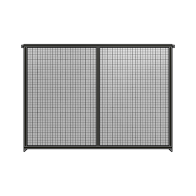 DOUBLE PANEL-NO LEGS, TIE PLATE AND ANGLE CONNECTORS 1700MM X 2200MM  1" MESH, FULLY ASSEMBLED