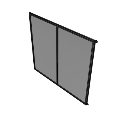 B4-2135-2200-0150-HYPZA DOUBLE PANEL-NO LEGS, HINGE CONNECTORS 2135MM X  2200MM  1/4" POLYCARBONATE, AS A KIT