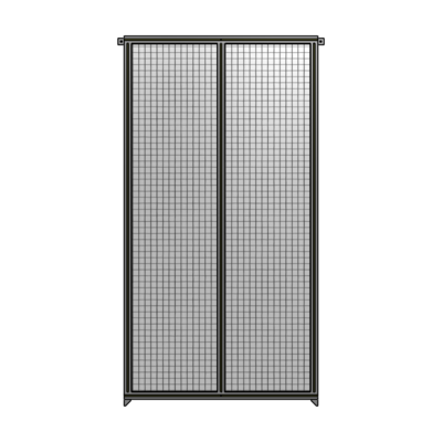 DOUBLE PANEL-NO LEGS, TIE PLATE AND ANGLE CONNECTORS 2400MM X 1200MM  1&quot; MESH, AS A KIT