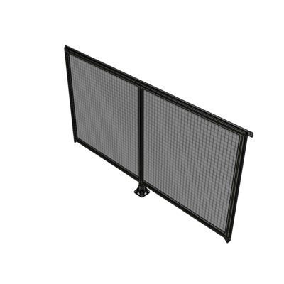 B7-1400-2400-0150-TYMFK DOUBLE PANEL-LEG IN CENTER AND TIE PLATE CONNECTORS 1400MM X 2400MM  1" MESH, AS A KIT