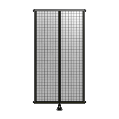 DOUBLE PANEL-LEG IN CENTER AND HINGE CONNECTORS 2400MM X 1200MM  1&quot; MESH, AS A KIT