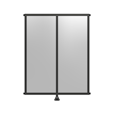 DOUBLE PANEL-LEG IN CENTER AND HINGE CONNECTORS 2400MM X 1800MM  1/4&quot; POLYCARBONATE, AS A KIT