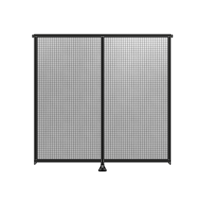 DOUBLE PANEL-LEG IN CENTER AND TIE PLATE CONNECTORS 2400MM X 2400MM  1&quot; MESH, AS A KIT