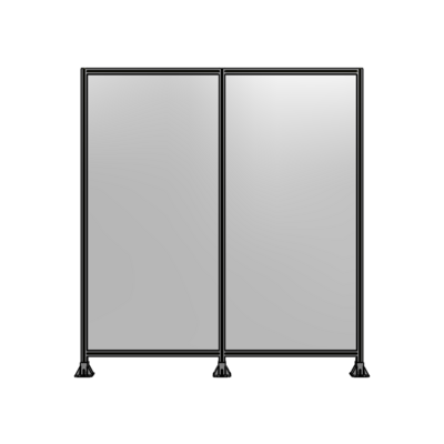 DOUBLE PANEL-3 LEGS 2400MM X 2400MM  1/4&quot; POLYCARBONATE, AS A KIT