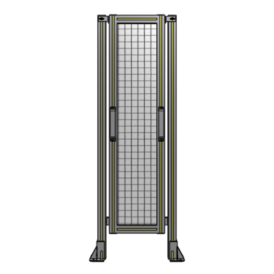 SINGLE REMOVABLE PANEL WITH LEGS 1400MM X 450MM 1" MESH, FULLY ASSEMBLED