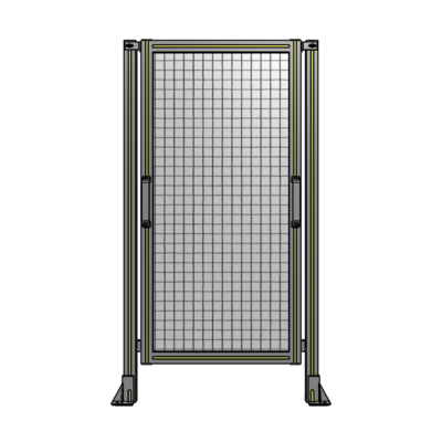 SINGLE REMOVABLE PANEL WITH LEGS 1400MM X 750MM 1" MESH, FULLY ASSEMBLED