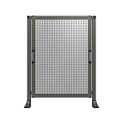 SINGLE REMOVABLE PANEL WITH LEGS 1400MM X 1050MM 1" MESH, FULLY ASSEMBLED