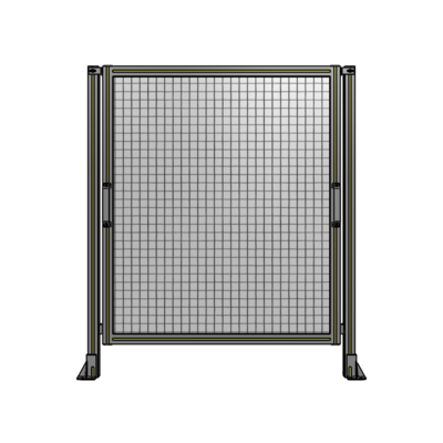 SINGLE REMOVABLE PANEL WITH LEGS 1400MM X 1200MM 1" MESH, AS A KIT