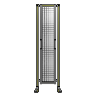 SINGLE REMOVABLE PANEL WITH LEGS 1700MM X 450MM 1" MESH, FULLY ASSEMBLED