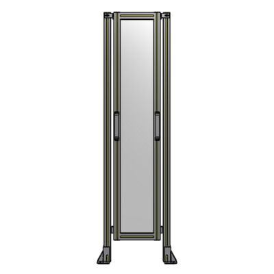 SINGLE REMOVABLE PANEL WITH LEGS 1700MM X 450MM 1/4" POLYCARBONATE, AS A KIT