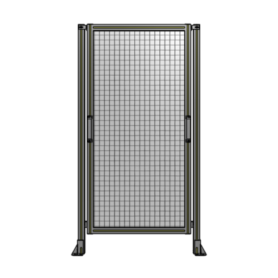 SINGLE REMOVABLE PANEL WITH LEGS 1700MM X 900MM 1" MESH, AS A KIT