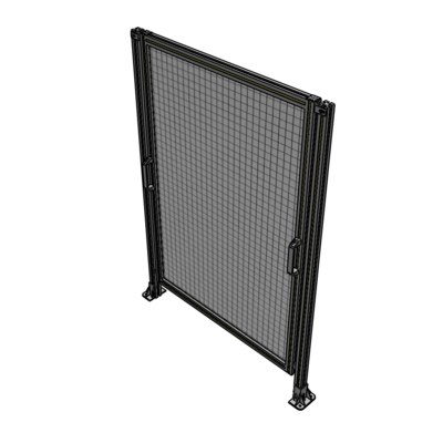 E3-1700-1200-0150-GYMTK SINGLE REMOVABLE PANEL WITH LEGS 1700MM X 1200MM 1" MESH, AS A KIT