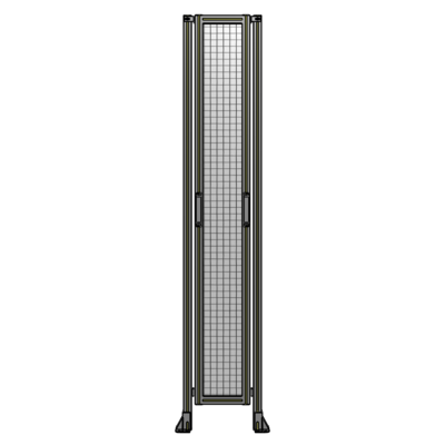 SINGLE REMOVABLE PANEL WITH LEGS 2400MM X 450MM 1&quot; MESH, FULLY ASSEMBLED