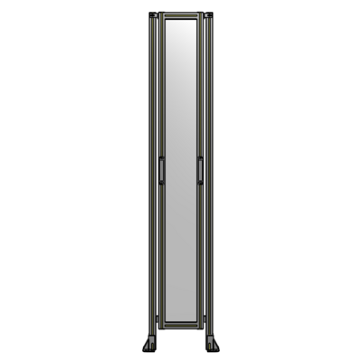 SINGLE REMOVABLE PANEL WITH LEGS 2400MM X 450MM 1/4&quot; POLYCARBONATEONATE, AS A KIT
