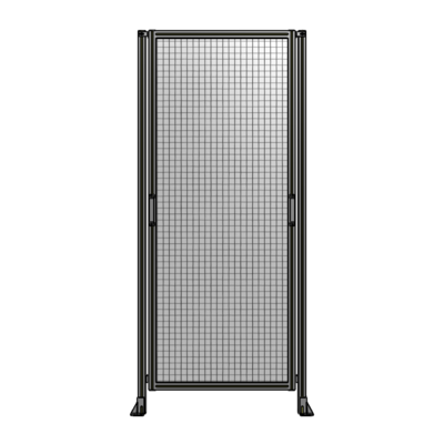 SINGLE REMOVABLE PANEL WITH LEGS 2400MM X 1050MM 1&quot; MESH, AS A KIT