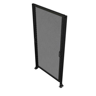 E3-2400-1200-0150-GYMTK SINGLE REMOVABLE PANEL WITH LEGS 2400MM X 1200MM 1" MESH, AS A KIT