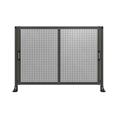 DOUBLE REMOVABLE PANEL WITH LEGS 1400MM X 1900MM 1" MESH, AS A KIT