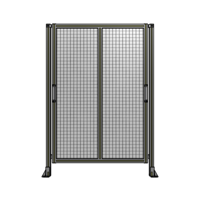 DOUBLE REMOVABLE PANEL WITH LEGS 1700MM X 1200MM 1" MESH, AS A KIT