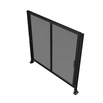 E4-1700-1750-0150-GYMTK DOUBLE REMOVABLE PANEL WITH LEGS 1700MM X 1750MM 1" MESH, AS A KIT