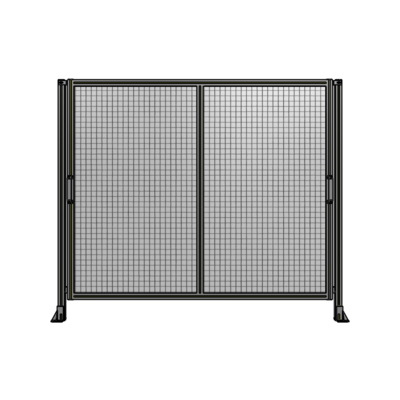 DOUBLE REMOVABLE PANEL WITH LEGS 1700MM X 2000MM 1" MESH, AS A KIT