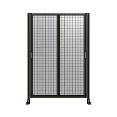 DOUBLE REMOVABLE PANEL WITH LEGS 2135MM X 1450MM 1" MESH, AS A KIT