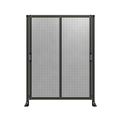 DOUBLE REMOVABLE PANEL WITH LEGS 2135MM X 1600MM 1" MESH, AS A KIT