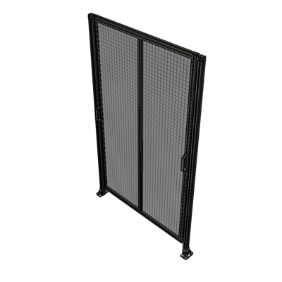 E4-2400-1450-0150-GYMTK DOUBLE REMOVABLE PANEL WITH LEGS 2400MM X 1450MM 1" MESH, AS A KIT
