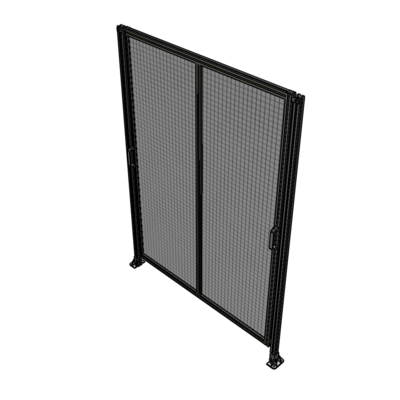 E4-2400-1750-0150-GYMTK DOUBLE REMOVABLE PANEL WITH LEGS 2400MM X 1750MM 1" MESH, AS A KIT
