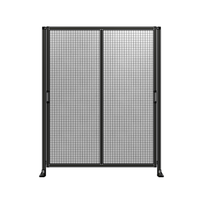DOUBLE REMOVABLE PANEL WITH LEGS 2400MM X 1900MM 1" MESH, AS A KIT