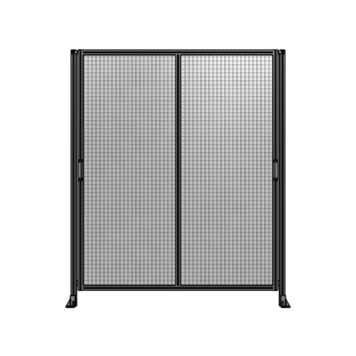 DOUBLE REMOVABLE PANEL WITH LEGS 2400MM X 2000MM 1" MESH, AS A KIT