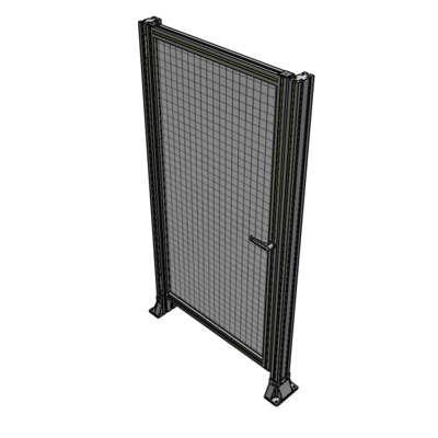 G5-1700-0900-0150-EYMTA DOOR-ROBUST FRAME, HANDLE/INTERNAL EGRESS ON RIGHT 1700MM X 900MM 1" MESH, AS A KIT