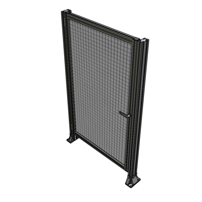 G5-1700-1020-0150-EYMTA DOOR-ROBUST FRAME, HANDLE/INTERNAL EGRESS ON RIGHT 1700MM X 1020MM 1" MESH, FULLY ASSEMBLED
