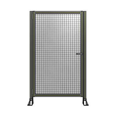 DOOR-ROBUST FRAME, HANDLE/INTERNAL EGRESS ON RIGHT 1700MM X 1020MM 1" MESH, AS A KIT