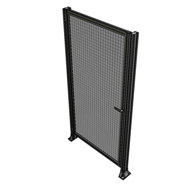 G5-2135-1100-0150-EYMTK DOOR-ROBUST FRAME, HANDLE/INTERNAL EGRESS ON RIGHT 2135MM X 1100MM 1" MESH, AS A KIT