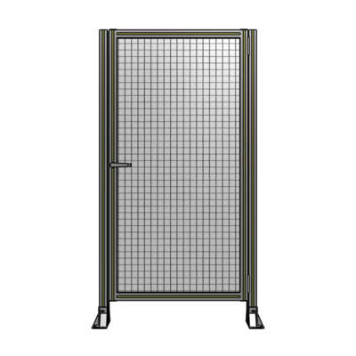 DOOR-ROBUST FRAME, HANDLE/INTERNAL EGRESS ON LEFT 1700MM X 900MM 1" MESH, AS A KIT