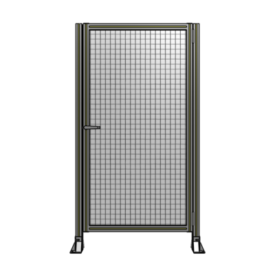 DOOR-ROBUST FRAME, HANDLE/INTERNAL EGRESS ON LEFT 1700MM X 920MM 1" MESH, AS A KIT