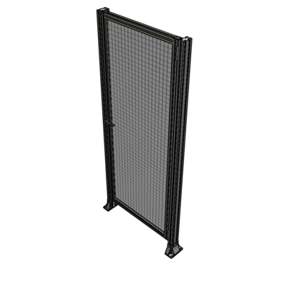G6-2135-0900-0150-EYMTA DOOR-ROBUST FRAME, HANDLE/INTERNAL EGRESS ON LEFT 2135MM X 900MM 1" MESH, FULLY ASSEMBLED
